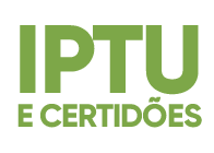 Logotipo do serviço: IPTU e Certidões